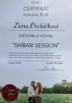 Shibari Session - Výcvik - Diana Vera